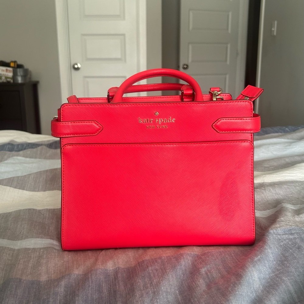 Kate Spade Vibrant Red Satchel